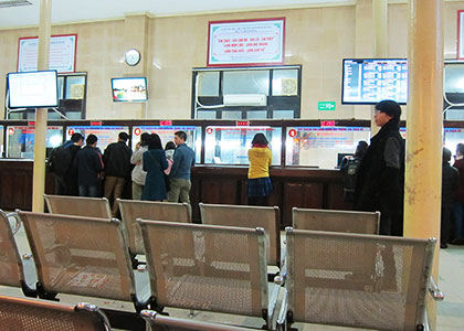 Hanoi Station Ticket Window