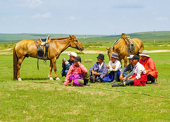 Mongolia grassland