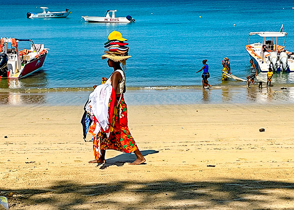 Local People at Ile Aux Cerfs