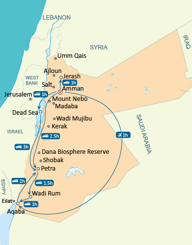 Jordan Map