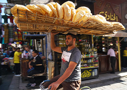 Local market in Cairo