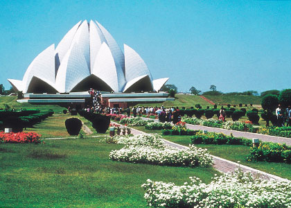 Lotus Temple in Delhi