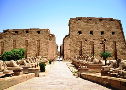 Temple of Karnak in Luxor