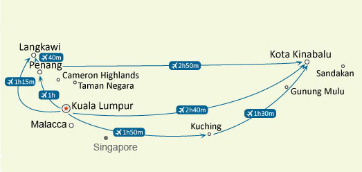 Malaysia Map
