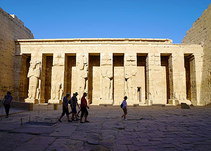 Medinet Habu in Luxor