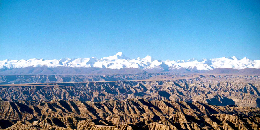 Mountainous Himalayas