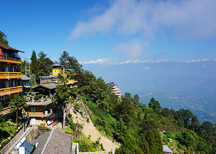 Nepal Culture Combining with Nature