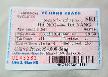 Vietnam Train Tickets Booking: Online Agency or at Train Stations