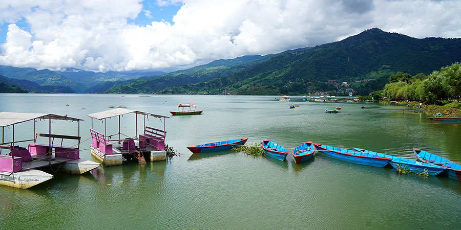 Phewa Lake in Pokhara