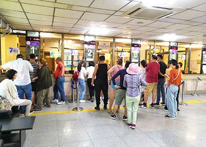 Purchasing Ticket at the Ticket Window