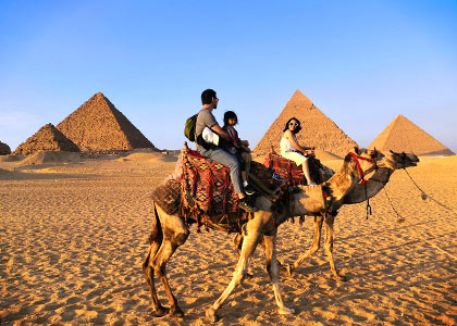 Pyramids in Cairo