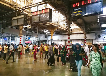 Railway Station Lobby, Mumbai