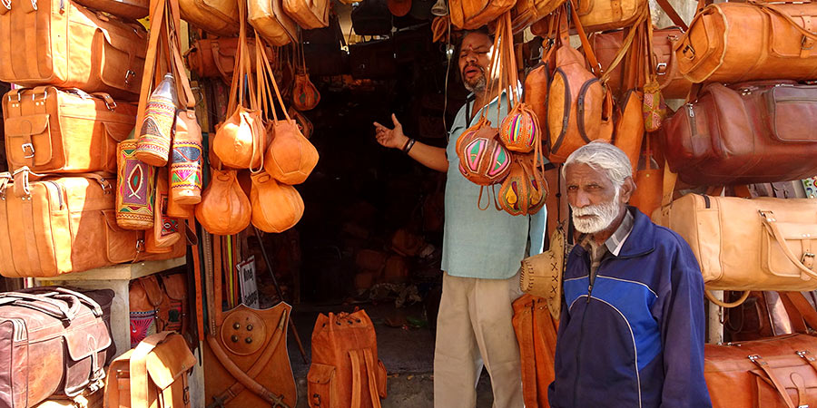 Sadar Bazaar in Jaisalmer