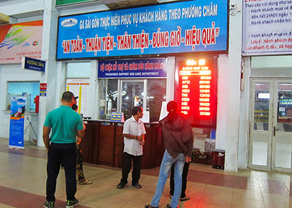 Saigon Station Service Counter