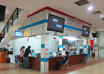 Saigon Station Ticket Counter
