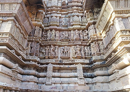 Sculptures of Lakshmana Temple