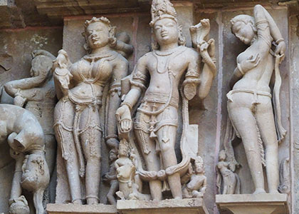 Sculptures of Vishwanath Temple