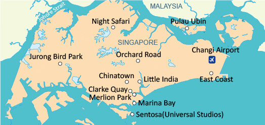 Singapore Map