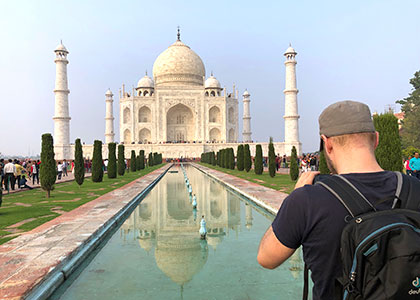 Solo Traveler to Taj Mahal