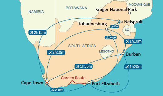 South Africa Map