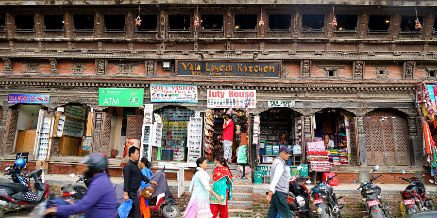 Street Scene in Patan