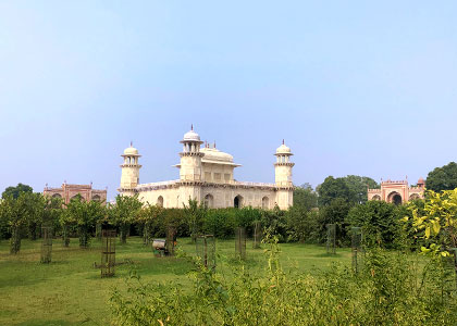 Baby Taj Encompassed by Four Minarets