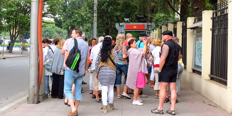 Tourist in Vietnam
