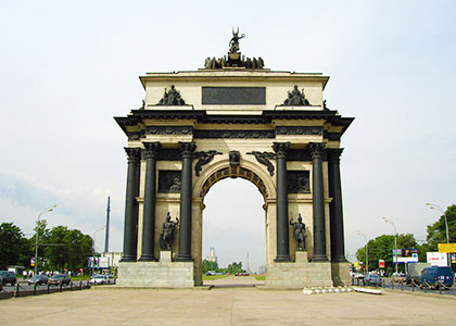 Triumphal Arch in Moscow