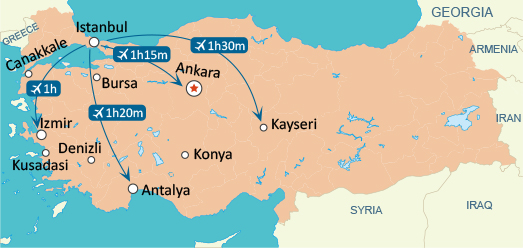 Turkey Map
