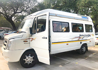 Van at Delhi Airport