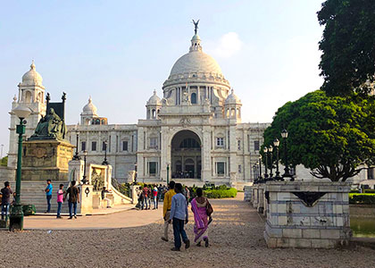 Victoria Memorial in Kolkata