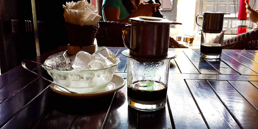 Vietnamese drip coffee