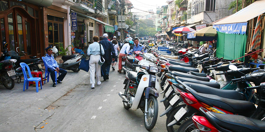 Vietnamese-Plated Motorbikes