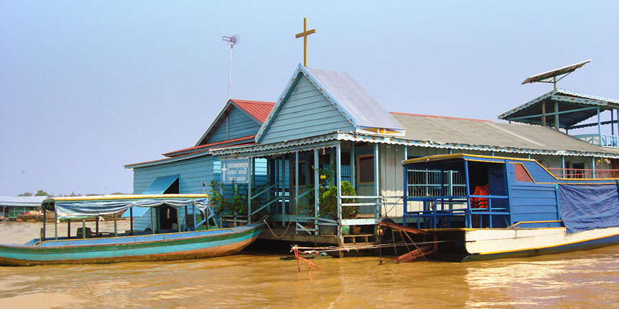 Mekong River in Kratie