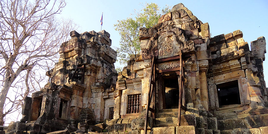 Wat Ek Phnom in Battambang