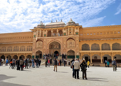 Amer Fort in Jaipur