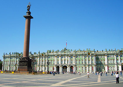 Winter Palace in St. Petersburg