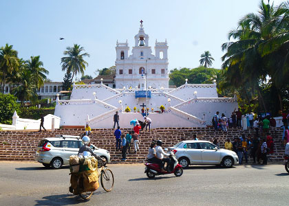 Panjim - the Heart of Goa with Beaches & Temples