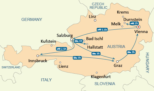 austria tour plan