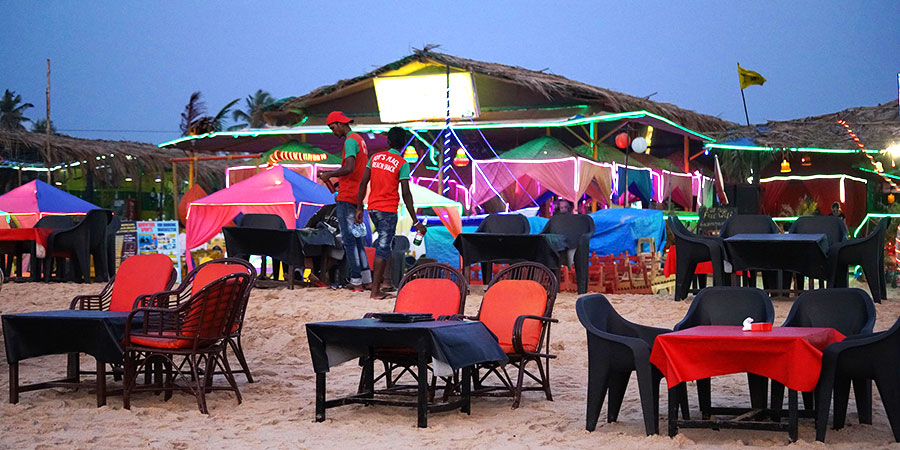Calangute Beach Party