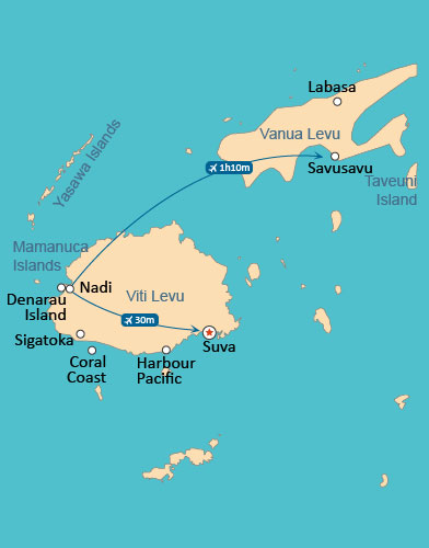 Fiji Map