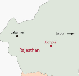 Jodhpur Map