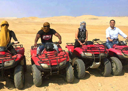 Quad Bike Safari, Red Sea