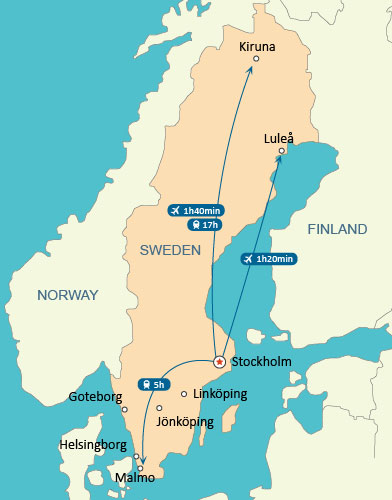 sweden tour plan