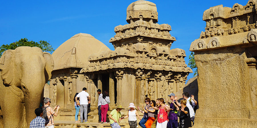 Pancha Rathas in Mahabalipuram