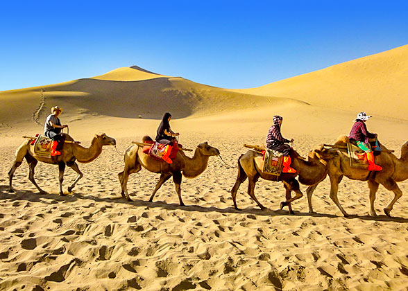 Gobi Desert in Dunhuang