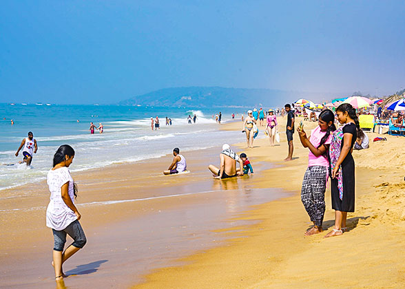Goa beach