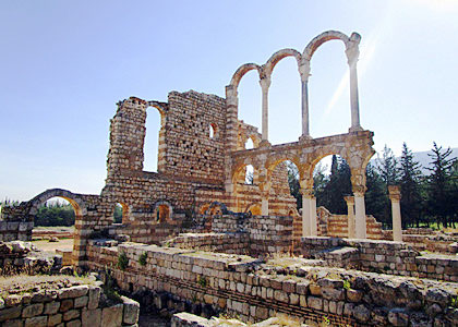 Anjar ruins