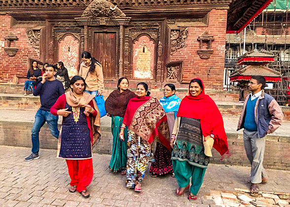 Local people in Nepal
