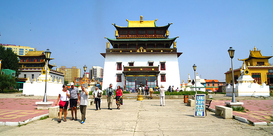 Gandan Monastery Ulaanbaatar